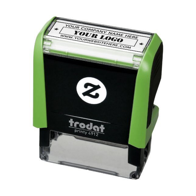 Custom Business Logo Personalized Office Modern Self-inking Stamp (Product)