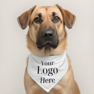 Custom Business Logo Personalized Pet Bandana Collar