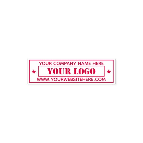 Custom Business Logo Personalized Professional _ Self_inking Stamp
