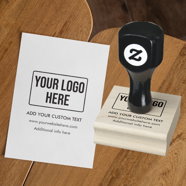 Custom Business Logo Personalized Promotional Rubber Stamp (Creator Uploaded)