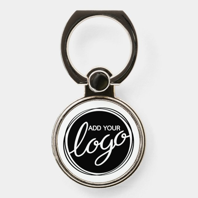 Custom Business Logo Phone Ring Stand (Front)