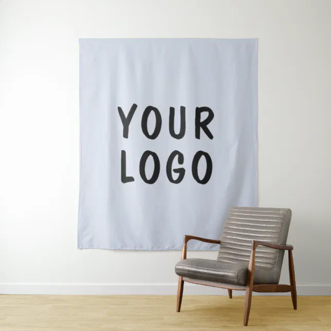 Custom Business Logo Photo Backdrop | Zazzle