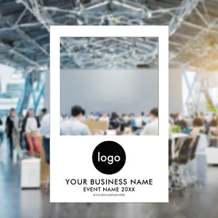 Custom Business Logo Photo Selfie Frame Foam Board