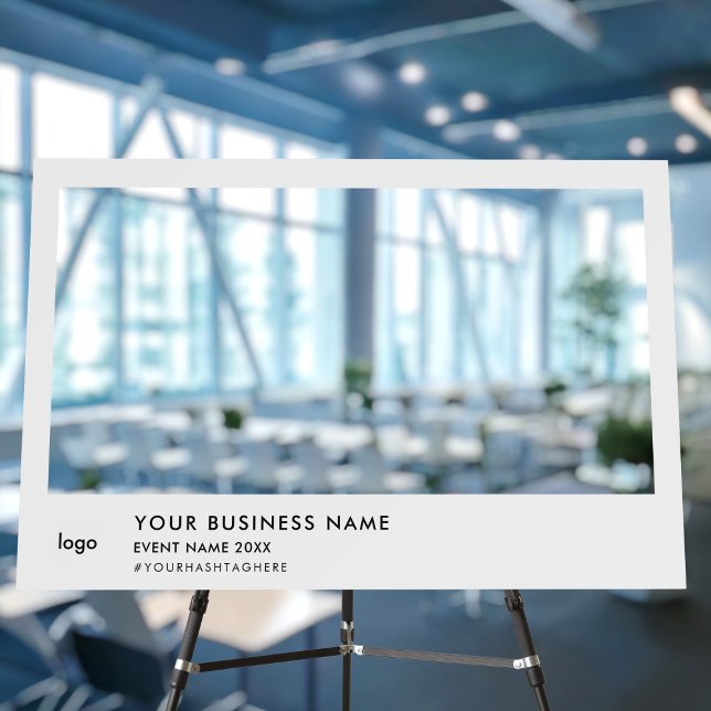 Custom Business Logo Photo Selfie Frame Foam Board (Creator Uploaded)