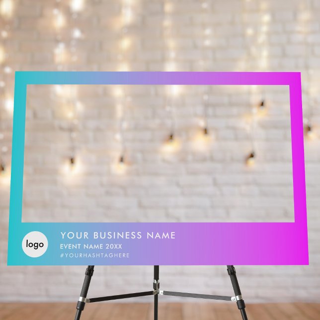 Custom Business Logo Photo Selfie Frame Foam Board (Creator Uploaded)