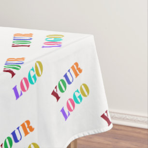 Custom Business Logo Photo Tablecloth Promotional