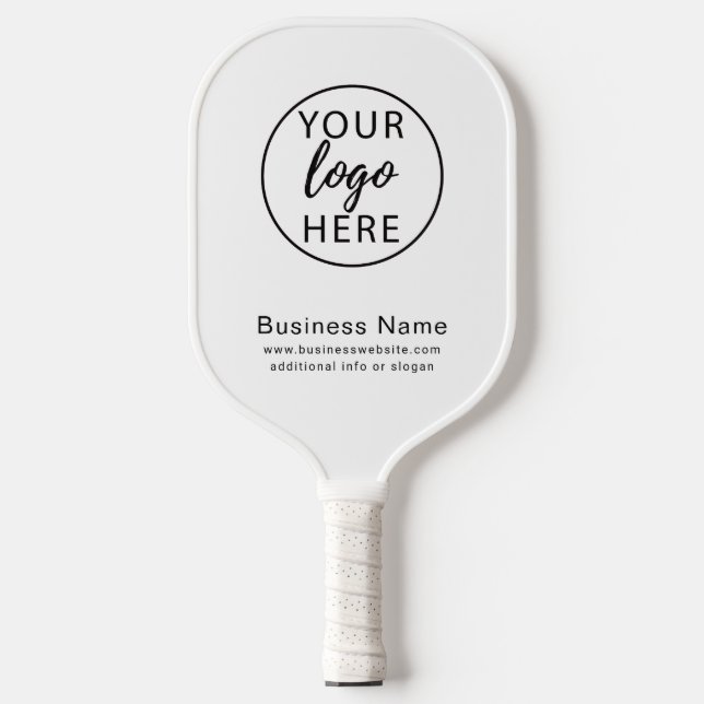 Custom Business Logo Pickleball Paddle (Front)