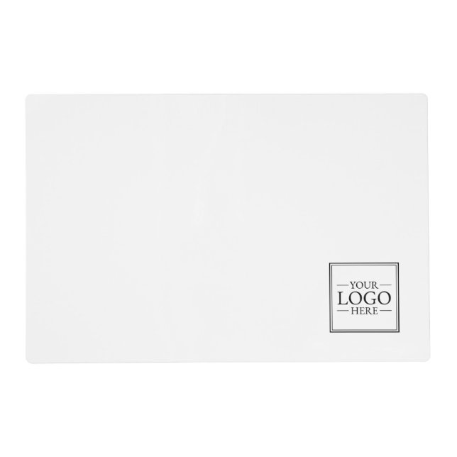 Custom Business Logo Placemat (Front)