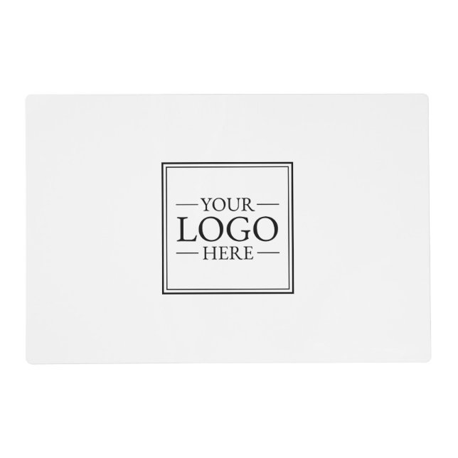 Custom Business Logo Placemat (Front)
