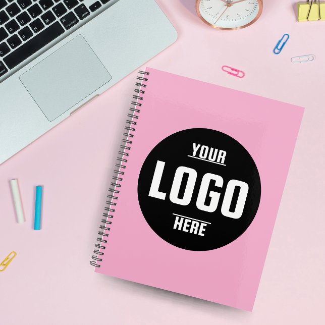 Custom Business Logo Planner 2026 – Personalized (Custom Business Logo Pink Planner 2026 – Personalized)
