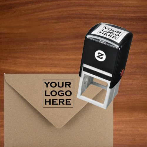 Custom Business Logo  Professional Company  Self_inking Stamp
