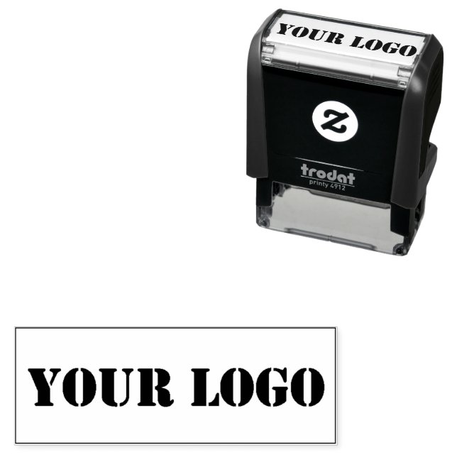 Custom Business Logo Professional Company Stamp (In Situ)