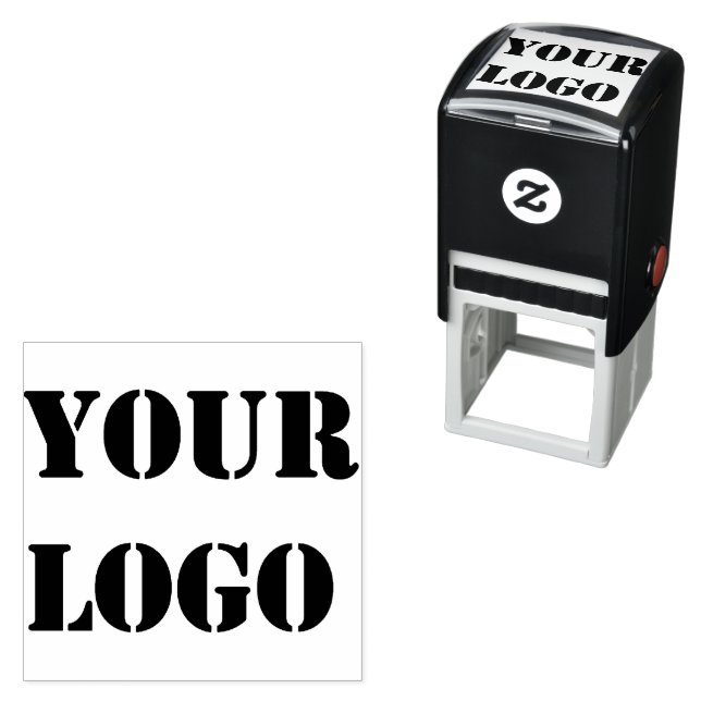 Custom Business Logo Professional Company Stamp (In Situ)