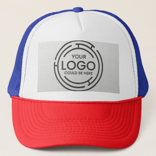 Custom Business Logo Professional Company Template Trucker Hat
