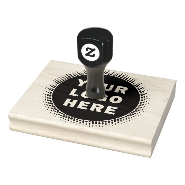 Custom Business Logo Professional Large Rubber Stamp (Stamp)