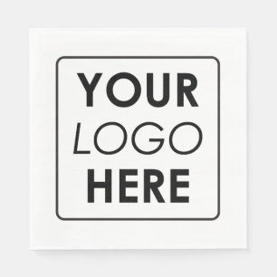 Custom Business Logo Professional Napkins