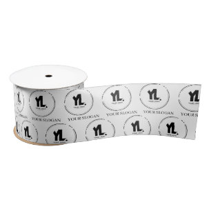 Custom Business Logo Professional Satin Ribbon