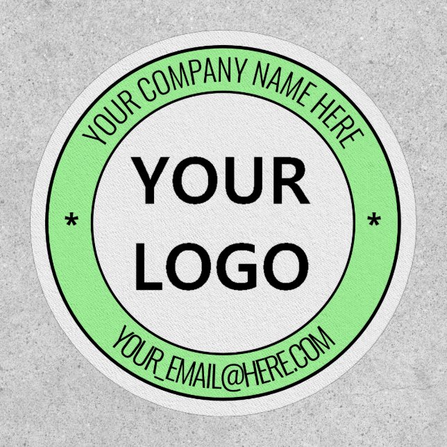 Custom Business Logo Promotion Personalized Patch (Front)