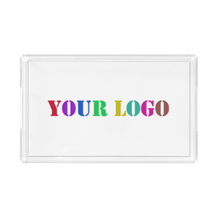 Custom Business Logo Promotional Acrylic Tray