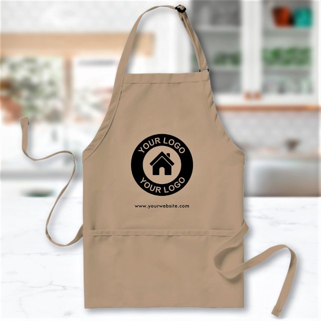 Custom Business Logo Promotional Adult Apron (Creator Uploaded)
