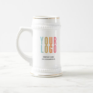Custom Business Logo Promotional Beer Stein