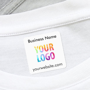 Custom Business Logo Promotional Branded Clothing Labels
