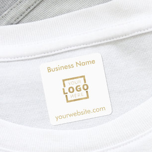 Custom Business Logo Promotional Branded Clothing Labels