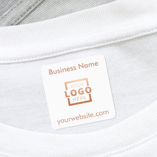 Custom Business Logo Promotional Branded Clothing Labels