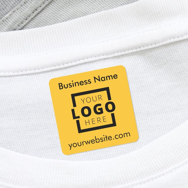 Custom Business Logo Promotional Branded Clothing Labels (Creator Uploaded)