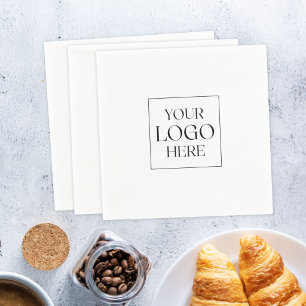 Custom Business Logo Promotional Branded Paper Napkins