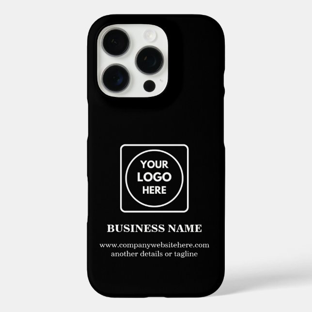 Custom Business Logo Promotional Branding iphone  Case-Mate iPhone Case (Back)