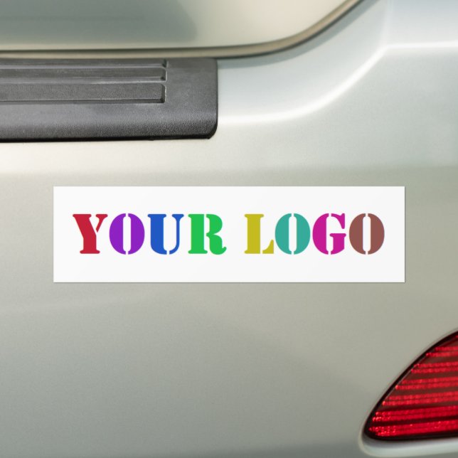 Custom Business Logo Promotional Bumper Stickers (On Car)
