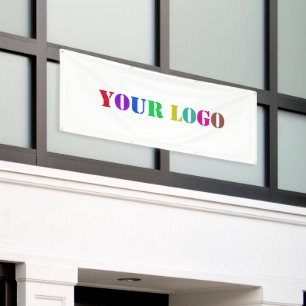 Custom Business Logo Promotional Company Banner