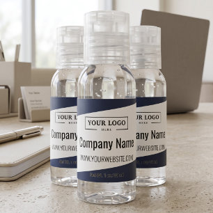 Custom Business Logo Promotional Corporate Blue Hand Sanitizer