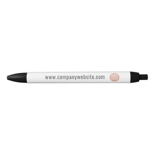 Custom Business Logo Promotional Corporate Gift Black Ink Pen