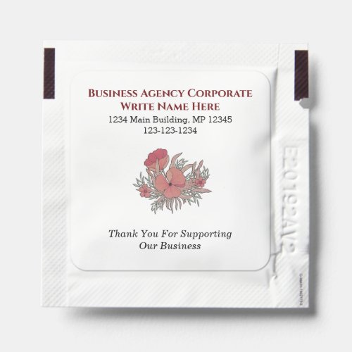 Custom Business Logo Promotional Corporate Hand Sanitizer Packet