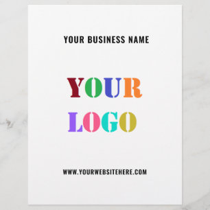 Custom Business Logo Promotional Flyers Your Color