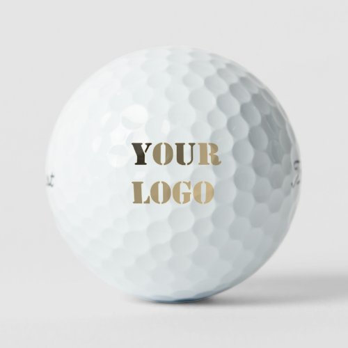 Custom Business Logo Promotional Golf Balls Stamp