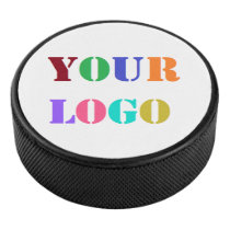 Custom Business Logo Promotional Hockey Puck