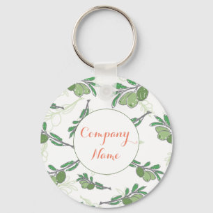Custom Business Logo Promotional Keychain 