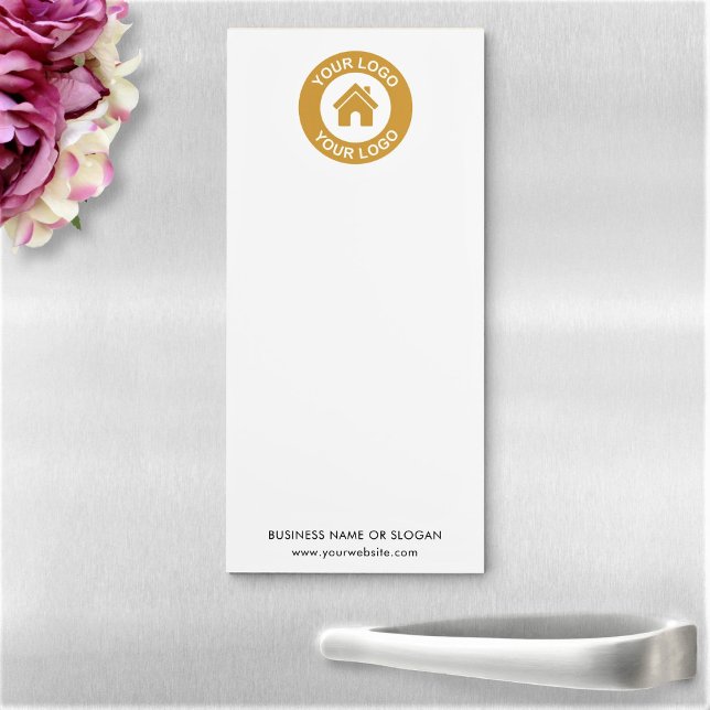 Custom Business Logo Promotional Magnetic Notepad (Creator Uploaded)