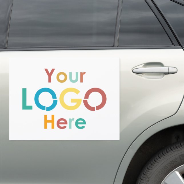 Custom Business Logo Promotional Marketing Car Magnet (In Situ)