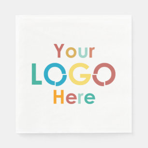 Custom Business Logo Promotional Marketing Napkins