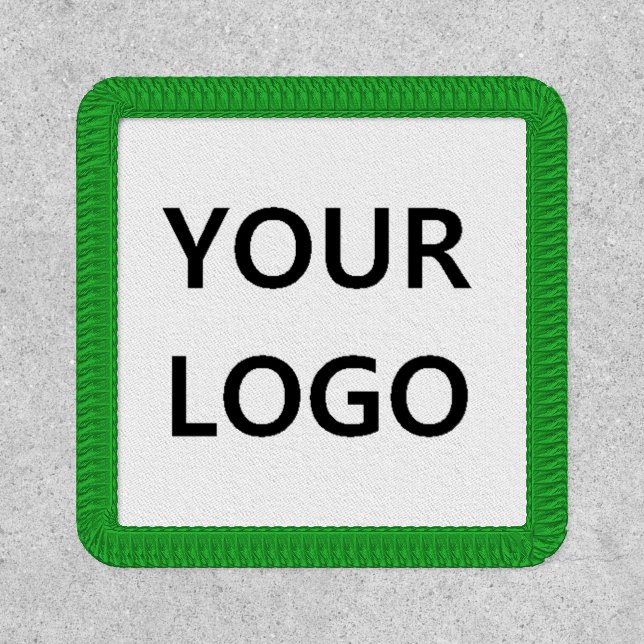 Custom Business Logo Promotional Patch Example (Front)
