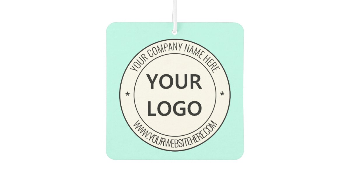 Custom Business Logo Promotional Personalized Air Freshener Zazzle