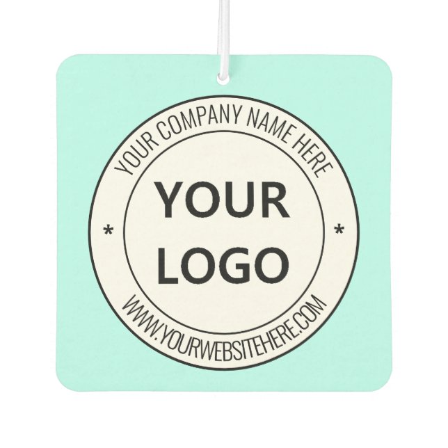 Custom Business Logo Promotional Personalized - Air Freshener (Front)