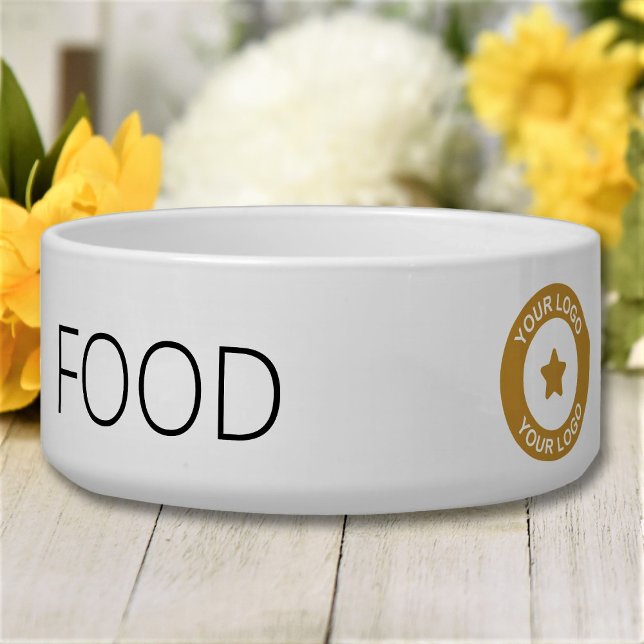 Custom Business Logo Promotional Pet Feeding Bowl (Creator Uploaded)