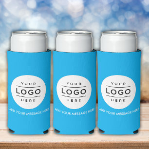 Custom Business Logo Promotional Seltzer Can Cooler