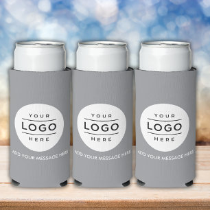 Custom Business Logo Promotional Seltzer Can Cooler