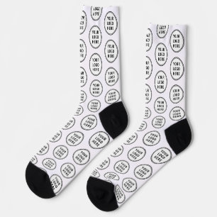 Custom Business Logo Promotional Socks